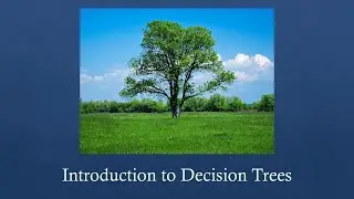 Introduction to Decision Trees