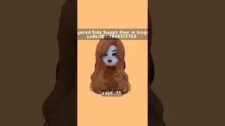 Коды на рыжие волосы в Брук хевен!