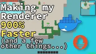 Faster Renderer, New Minimap, Dockerization, and Service Health Monitoring [Golang MMO Devlog]