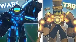 Wars Titan Noob Vs *BUFFED* Titan Brickbattler... (Noob Experiment Battlefront)