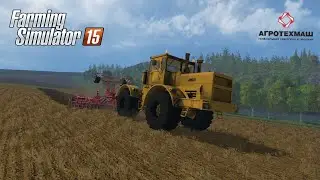 Farming Simulator 15 Mod Test #4 Kirovets K-700A