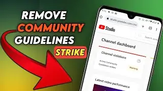 How to remove active community guidelines strikes 2023 | YouTube warning strike 2023