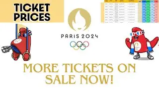 MORE PARIS OLYMPICS TICKETS JUST RELEASED!!! ACT NOW TO BUY TICKETS
