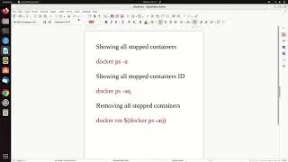 How to mix docker commands.. |Delete exited containers using mixed command