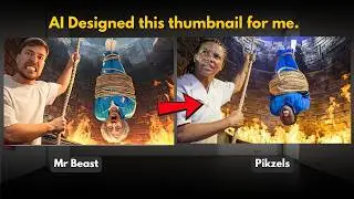 How to Make Thumbnails like Mr Beast | AI THUMBNAIL Maker