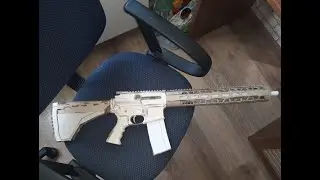 Как сделать М4А1(AR-15) своими руками из бумаги!DIY
