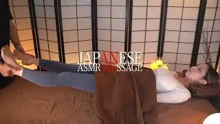 Japanese Oil Massage, Japanese Massage Relaxing Muscle and Relieving Stress Full