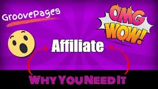 GroovePages Affiliate | GrooveSell Affiliate:  Why You Need It