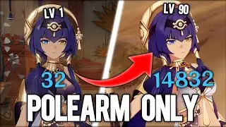 I SPENT A DAY BUILDING CANDACE | Genshin Impact Polearms Only