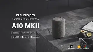 【Audio Pro】A10 MKII WiFi 無線藍牙喇叭｜兼容 Apple Home 、Google Home、Audio Pro Control