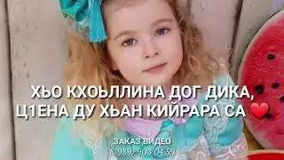 ЯСМИНА, йинчу денца декъал йойла💕
