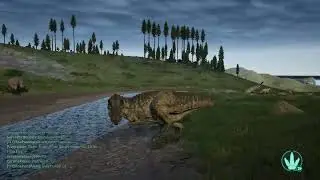 The Isle - Magna Rex vs 2 gigas - The Isle Gameplay - The Isle Legacy