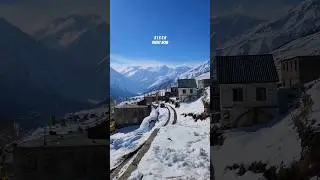 Sissu latest snowfall | sissu in December | best home stay in sissu |  #sissu #freshsnowfall #manali