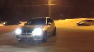 Эрик Давидыч дрифт на BMW X5M