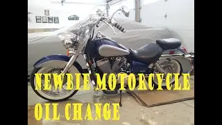 2009 Honda Shadow Aero 750 Oil Change
