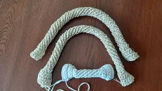 SPİRAL HAPİSHANE İŞİ ÇANTA SAPI #crochetpatterns #kesfet #handmade #handmade #knittin #crochet