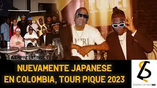 JAPANESE NUEVAMENTE EN COLOMBIA ENTREVISTA (TOUR  PIQUE) 🔥 (SIEMPRE LATINOS TV) 🔥🎥 2023