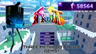 THREE METHODS TO GET GEMS FAST | FRUIT BATTLEGROUND
