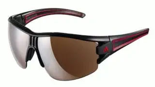Adidas A12600 6069 Transparent Black Evil Eye Pro L Wrap Sunglasses Cricket