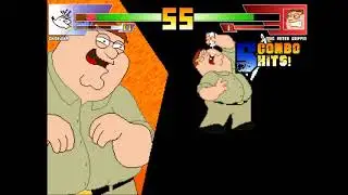 Mugen Random Battles: Chidejika Vs MvC Peter Griffin