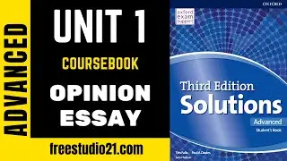 Solutions Advanced SB | Unit 1 | Opinion Essay