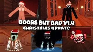 [Roblox] Doors but bad v1.4 new (Christmas update) Gameplay ￼