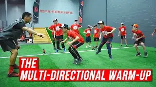 Youth Speed & Agility Training // Multi-Directional Warm-Up