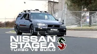 Nissan Stagea 'Double Unicorn' Build - Turbo, V8, Manual & AWD - Episode 1