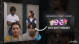 96 School Day Love edit | ae inspired alight motion XML + preset | efx edit ❤️