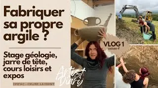 Vlog 1 : Fabriquer sa propre argile ?