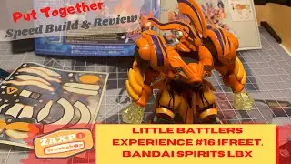 Little Battlers Experience #16 LBX Ifreet Model Kit speed build