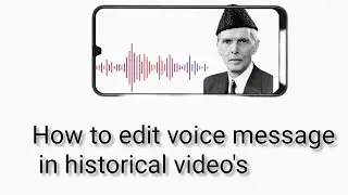 how record voice message of leaders|| how to make historical video||voice kaise record kare video ma