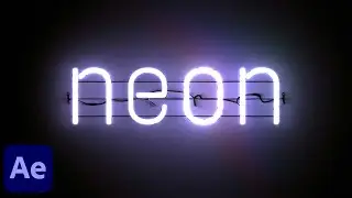 Neon Text & Titles for After Effects
