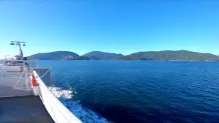 Sea to sky highway on a crisp January day
