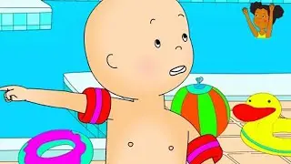 Caillou and Swimming | Caillou Cartoon