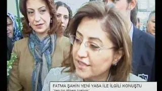 etv FATMA ŞAHİN YENİ YASA İLE İLGİLİ KONUŞTU