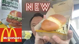 How good is the NEW Ranch McCrispy from Mcdonald's?