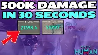 INSANE Once Human Build | CRAZY DPS BIG TOTAL DAMAGE | Frost Vortex Build