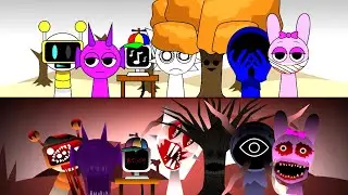NEW UPDATE! Incredibox Sprunki Parasite Mod - Normal Version Vs Horror Version