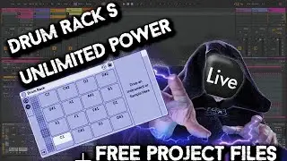 DRUM RACKS UNLIMITED POWER - Ableton Live 12 Tutorial (+Free Project) - Eptiar