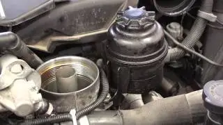 BMW E46 Engine Oil and Filter Change