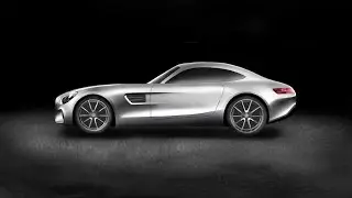 iPad Pro + Procreate Tutorial: How to draw a car Mercedes AMG GT