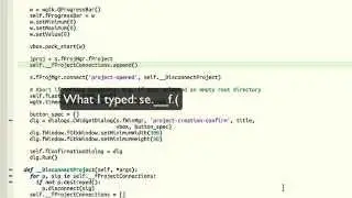 Turbo-completion mode in Wing IDE Pro 5