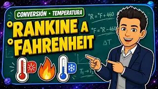 🟠 Convertir de Rankine a Fahrenheit. Super Fácil ☘️