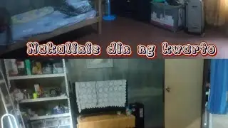 naglinis ako ng room ko.
