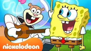 SpongeBob | 120 MINUT ze SpongeBobem i Sandy 🧽🐿️ | Nickelodeon Polska