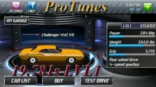 Drag Racing v1.6 Dodge Challenger LVL1 19.781