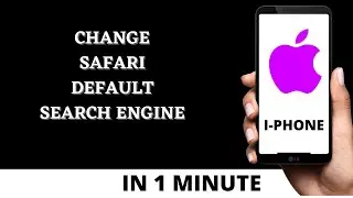 How To Change The Default Search Engine Browser on Safari on iPhone in 2022
