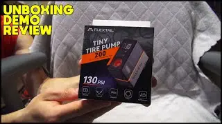 Flextail Tiny Tire Pump 200 - Unboxing Demo & Review