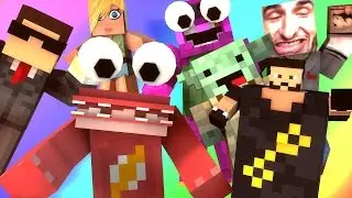 THE RED MONSTER AND DJ KHALID EXPERIENCE! | Minecraft Do Not Laugh